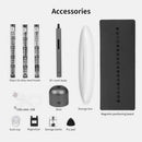 WOWSTICK 1F+ Electric Screwdriver Aluminium Body Lithium Battery Powered 3 LED Shadowless Light Repair Tool Kits 56 Bits for Glasses/Smartphone/Computer/Shaver/UAV