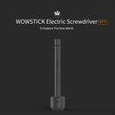 WOWSTICK 1F+ مفك كهربائي من الألومنيوم ببطارية ليثيوم تعمل بـ 3 أدوات إصلاح الضوء بدون ظل LED 56 قطعة للنظارات/الهاتف الذكي/الكمبيوتر/ماكينة الحلاقة/الطائرات بدون طيار