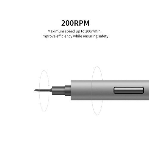 WOWSTICK 1F+ Electric Screwdriver Aluminium Body Lithium Battery Powered 3 LED Shadowless Light Repair Tool Kits 56 Bits for Glasses/Smartphone/Computer/Shaver/UAV