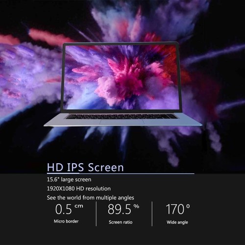 كمبيوتر محمول T-bao X8S مقاس 15.6 بوصة فائق النحافة 1080P IPS Core i3 8G Memory 256G SSD كمبيوتر محمول للمكتب والألعاب