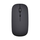 HXSJ Wireless 2.4G Mouse Ultra-thin Silent Mouse Portable and Sleek Mice Rechargeable Mouse 10m/33ft Wireless Transmission (Rose Gold)