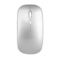 HXSJ Wireless 2.4G Mouse Ultra-thin Silent Mouse Portable and Sleek Mice Rechargeable Mouse 10m/33ft Wireless Transmission (Rose Gold)