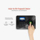 ZK-TA10 Time Attendance Fingerprint Recognition Password Lock Door Opener Access Control System 2.4inch Display UK Plug