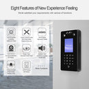 ZK-FA30 Time Attendance Facial Recognition Password Door Opener Access Control System 2.8inch TFT Screen