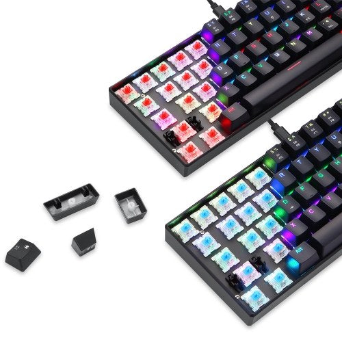 لوحة مفاتيح الألعاب الميكانيكية MOTOSPEED CK61 RGB