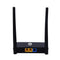 4G Wireless Wifi Router LTE 300Mbps Mobile MiFi Portable Hotspot with SIM Card Slot EU Plug (Black)