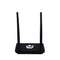 4G Wireless Wifi Router LTE 300Mbps Mobile MiFi Portable Hotspot with SIM Card Slot EU Plug (Black)