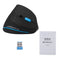 Zelotes F-35A Vertical Wireless Gaming Mouse Adjustable 2400DPI Optical 2.4G Mice