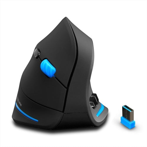 Zelotes F-35A Vertical Wireless Gaming Mouse Adjustable 2400DPI Optical 2.4G Mice