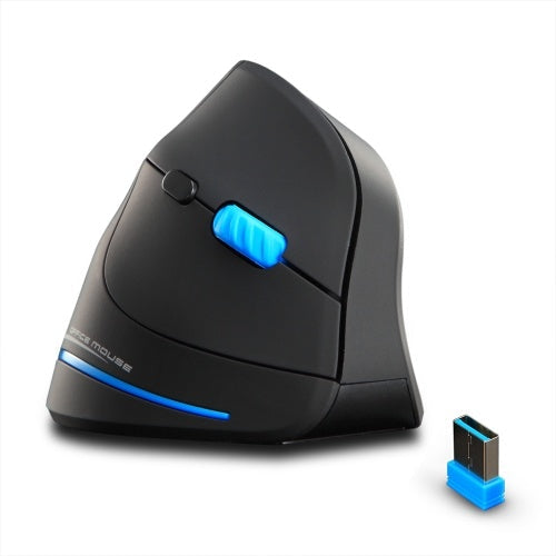 Zelotes F-35A Vertical Wireless Gaming Mouse Adjustable 2400DPI Optical 2.4G Mice