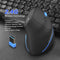 Zelotes F-35A Vertical Wireless Gaming Mouse Adjustable 2400DPI Optical 2.4G Mice