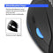 Zelotes F-35A Vertical Wireless Gaming Mouse Adjustable 2400DPI Optical 2.4G Mice