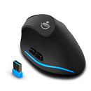 Zelotes F-35A Vertical Wireless Gaming Mouse Adjustable 2400DPI Optical 2.4G Mice