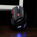 Zelotes F-14 Wireless Gaming Mouse Upgrade Edition Rechargeable Mice Adjustable 4000DPI Optical 2.4G Wireless Technology 30m