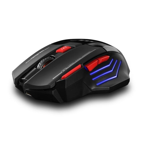 Zelotes F-14 Wireless Gaming Mouse Upgrade Edition Rechargeable Mice Adjustable 4000DPI Optical 2.4G Wireless Technology 30m