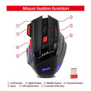 Zelotes F-14 Wireless Gaming Mouse Upgrade Edition Rechargeable Mice Adjustable 4000DPI Optical 2.4G Wireless Technology 30m