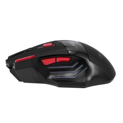 Zelotes F-14 Wireless Gaming Mouse Upgrade Edition Rechargeable Mice Adjustable 4000DPI Optical 2.4G Wireless Technology 30m