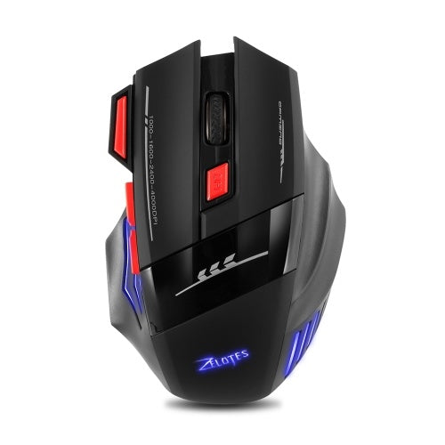 Zelotes F-14 Wireless Gaming Mouse Upgrade Edition Rechargeable Mice Adjustable 4000DPI Optical 2.4G Wireless Technology 30m