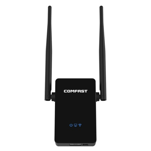 COMFAST 300M Dual Antenna WiFi Repeater Router AP Enhanced Extender CF-WR302S EU Plug