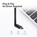 USB Wifi Router Adapter Driver-free Network LAN Card Plug & Play With Rotatable Antenna for windows XP/Vista/Linux