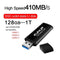 Arealer Mini Solid State Drive SSD Solid State USB Flash Disk Solid State High Speed Storage Black 128GB