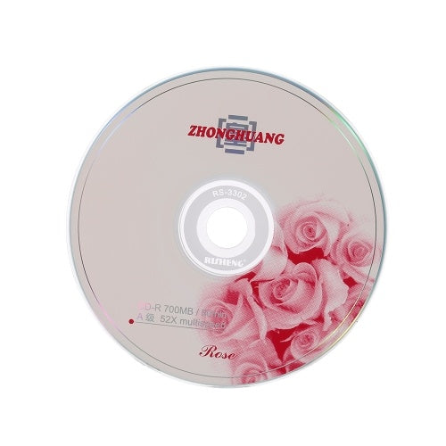 20PCS CD-R 700MB/80min Blank Disc Grade A 52X Multispeed Music CD Disk