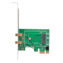 M.2 NGFF to PCI-E Converter Card Network Card Gigabit Ethernet 	BT Adapter Card Board for Desktop PC