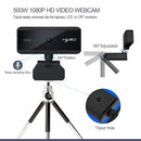 HXSJ S3 5 Million Pixels Auto Focus Webcam HD 1080P