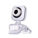 0.3 Megapixels High-definition Web Camera Clip-on USB Webcam for PC Laptop Computer Desktop