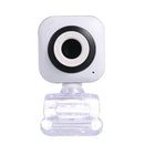 0.3 Megapixels High-definition Web Camera Clip-on USB Webcam for PC Laptop Computer Desktop