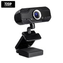 USB Webcam Video Camera Web Digital Camera 1MP 720P High-definition HD Camera 360°Rotation Plug and Play Camera with Noise Canceling Microphone for Computers Laptop