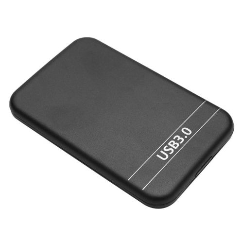 صندوق القرص الصلب USB3.0 SATA مقاس 2.5 بوصة SSD صندوق الضميمة الخارجي مع كابل USB (أحمر)