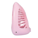 New Cat USB Fan Mini Portable Fan Rechargeable Small Fan for Home Office Desktop Dormitory SQ 2022 Pink