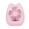 New Cat USB Fan Mini Portable Fan Rechargeable Small Fan for Home Office Desktop Dormitory SQ 2022 Pink