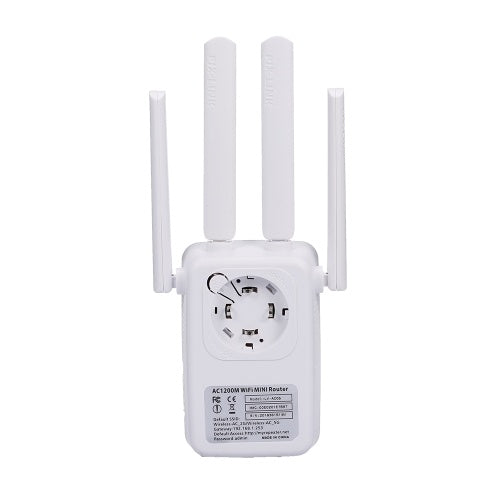 PIX-LINK AC05 1200Mbps Dual Frequency 2.4G 5G Wireless Repeater High Speed 5G Gigabit Wifi Router Antenna AU Plug