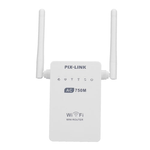 AC02 Dual Band 2.4GHz/5GHz 750Mbps Wifi Repeater