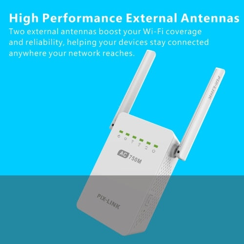 AC02 Dual Band 2.4GHz/5GHz 750Mbps Wifi Repeater