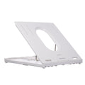 Olmaster HY-AP9001-B 9-Level Adjustable Laptop Stand Folding Portable Non-Slip Supports Holder Hollow-Out Heat Dissipation For 12-17inches Mobile Phones/Laptops/Tablet PC With Foot Stand