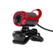 HXSJ LG-68 Desktop Webcam Built-in Sound-absorbing Microphone Video Call Webcam for PC Laptop Black+Red