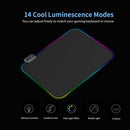 Colorful RGB Luminous Mousepad RGB Backlight Mouse Pad Adjustable Luminescence Modes Non-slip Mouse Pad 800*300*4mm