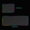 Colorful RGB Luminous Mousepad RGB Backlight Mouse Pad Adjustable Luminescence Modes Non-slip Mouse Pad 800*300*4mm