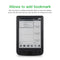 BK-6025 Portable e-Book Reader 16GB E-Ink 6inch Multifunction E-Reader 800*600 High Resolution Display Screen 300DPI