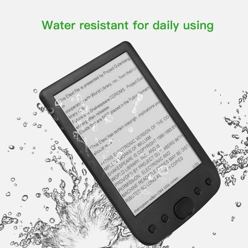 BK-6025 Portable e-Book Reader 16GB E-Ink 6inch Multifunction E-Reader 800*600 High Resolution Display Screen 300DPI