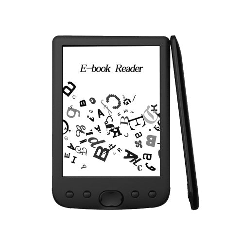 BK-6025 Portable e-Book Reader 16GB E-Ink 6inch Multifunction E-Reader 800*600 High Resolution Display Screen 300DPI