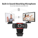 HXSJ S30 720P Webcam Manual Focus Computer Camera Built-in Sound Absorbing Microphone Video Call Web Camera for PC Laptop