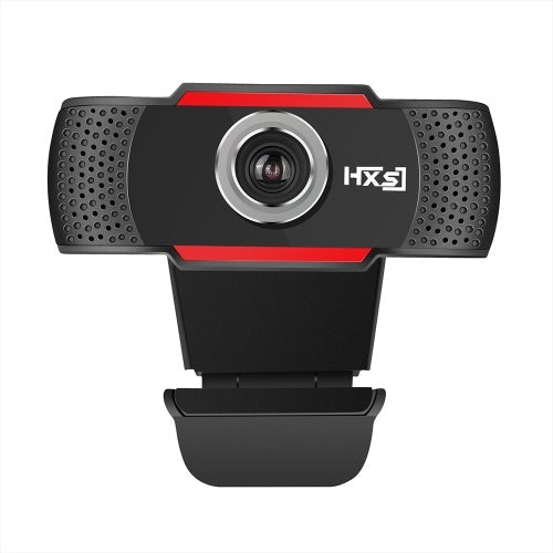 HXSJ S30 720P Webcam Manual Focus Computer Camera Built-in Sound Absorbing Microphone Video Call Web Camera for PC Laptop