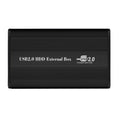 USB2.0 to IDE Hard Disk Case 2.5'' IDE HDD Enclosure Portable Hard Disk Box Aluminum Alloy HDD Enclosure Black