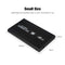 2.5'' SATA SSD HDD Enclosure USB2.0 to SATA Hard Disk Case Portable Aluminum Alloy SSD HDD Enclosure Black