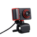 Portable HD Webcam 480P 5MP 30fps Web Camera Built-in Microphone USB Plug & Play for Laptop Desktop