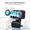 Portable HD Webcam 480P 5MP 30fps Web Camera Built-in Microphone USB Plug & Play for Laptop Desktop